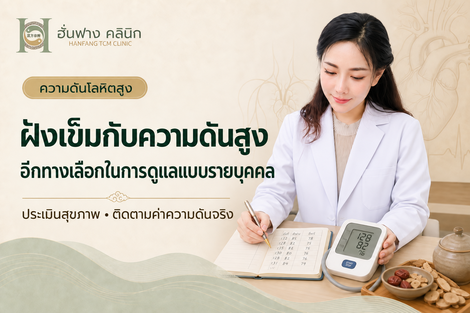 ฝังเข็มกับความดันสูง: อีกทางเลือกในการดูแลแบบรายบุคคล