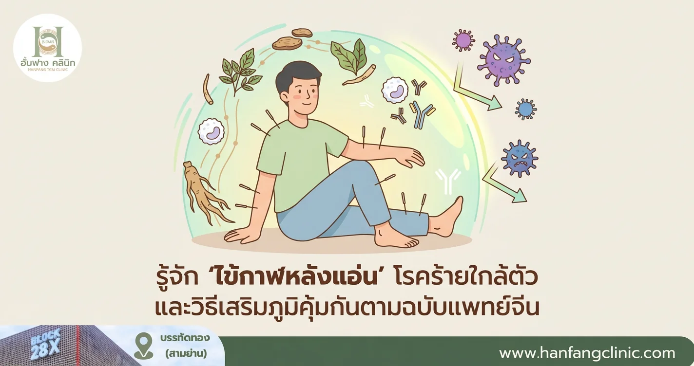 รู้จัก 'ไข้กาฬหลังแอ่น' โรคร้ายใกล้ตัว และวิธีเสริมภูมิคุ้มกันตามฉบับแพทย์จีน